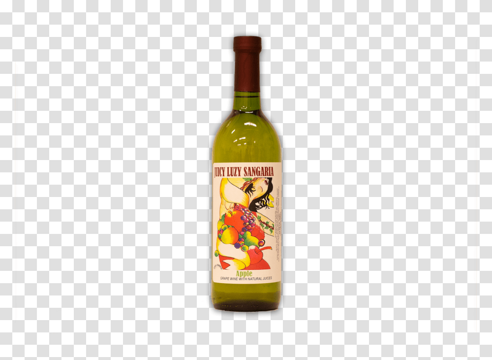 Apple Sangria, Bottle, Wine, Alcohol, Beverage Transparent Png