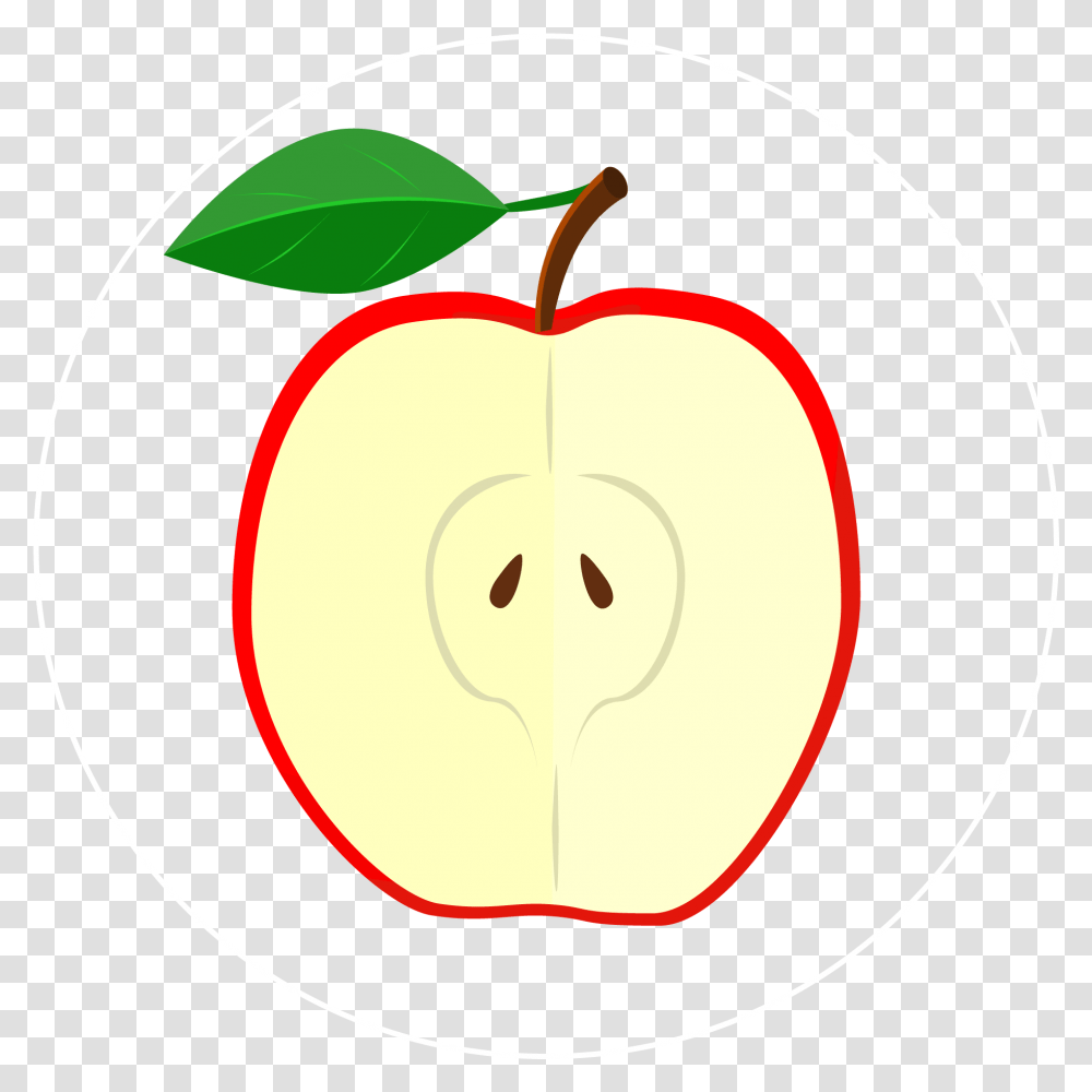 Apple Sliced Icon Mcintosh, Plant, Fruit, Food Transparent Png