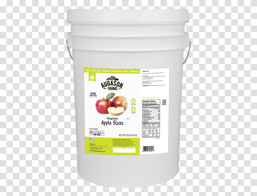 Apple Slices Natural Foods, Paint Container, Bucket, Plant, Fruit Transparent Png
