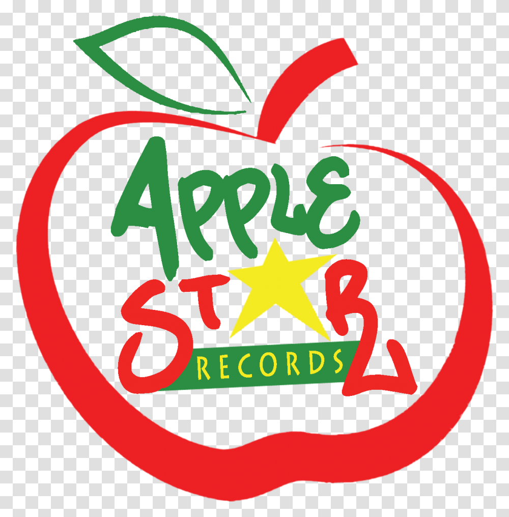 Apple Star Records Fresh, Logo, Symbol, Trademark, Text Transparent Png