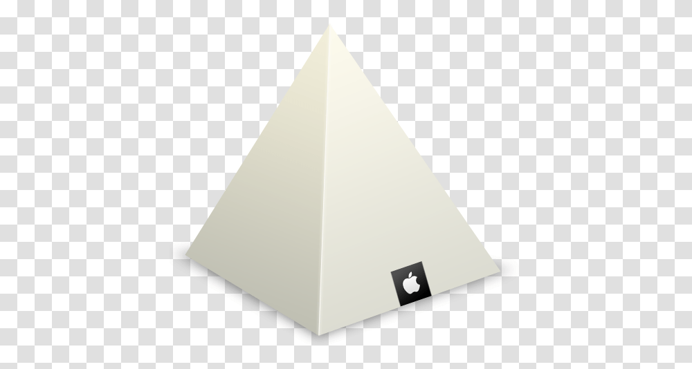 Apple Store Louvre Pyramid Icon Iconset Triangle, Cone, Business Card, Paper, Text Transparent Png