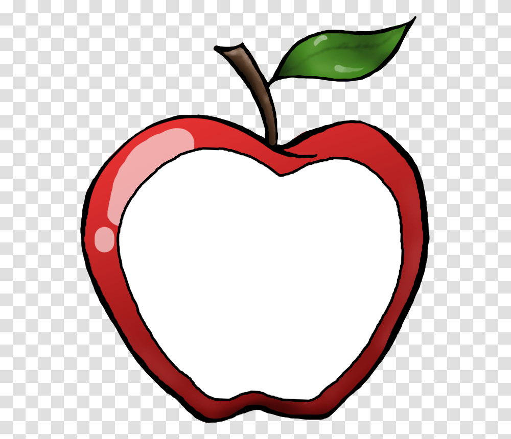 Apple Theme Clip, Plant, Food, Fruit, Heart Transparent Png