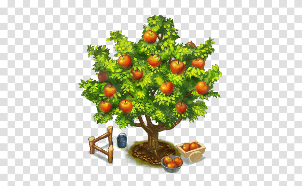 Apple Tree 3 Image Apple, Bush, Vegetation, Plant, Potted Plant Transparent Png