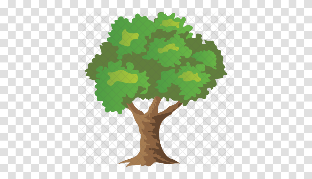 Apple Tree Icon Of Flat Style Post Oak, Plant Transparent Png