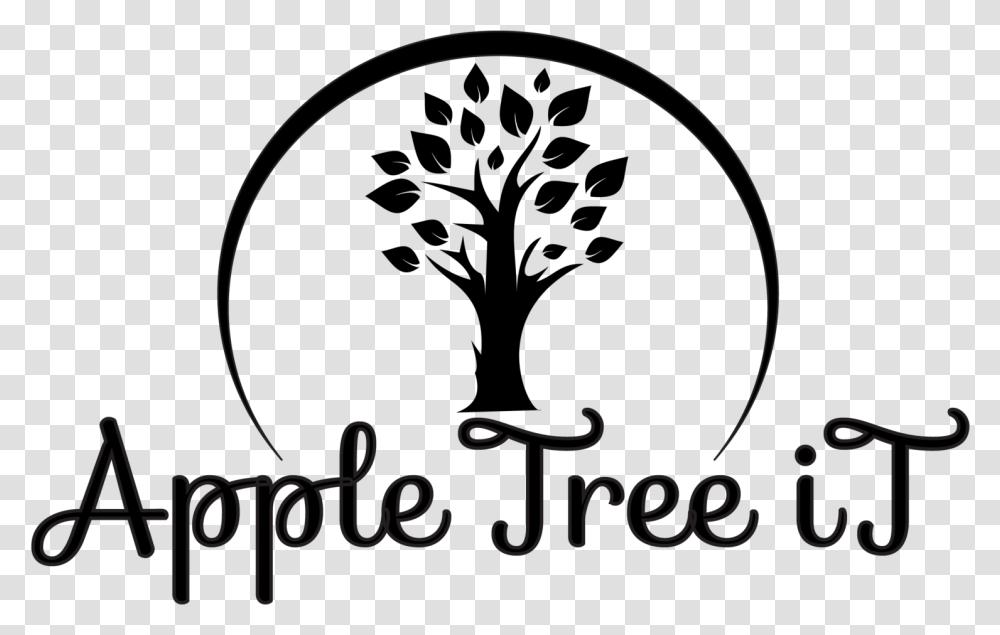 Apple Tree It Royalty Free Download, Alphabet, Stencil Transparent Png