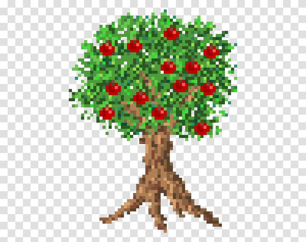 Apple Tree Pixel, Rug, Plant Transparent Png
