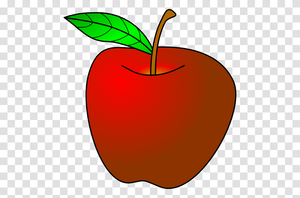 Apple Turned Slightly Clip Art, Plant, Fruit, Food, Cherry Transparent Png