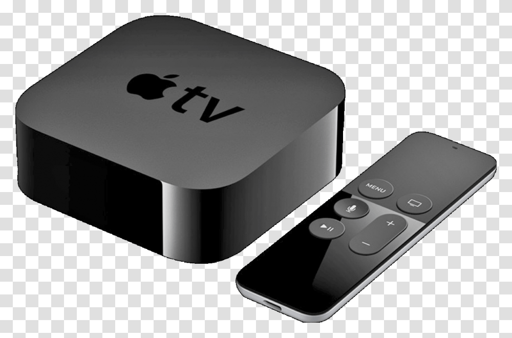 Apple Tv 4k Hdr Apple Tv 4th Generation, Electronics, Mobile Phone, Cell Phone, Remote Control Transparent Png