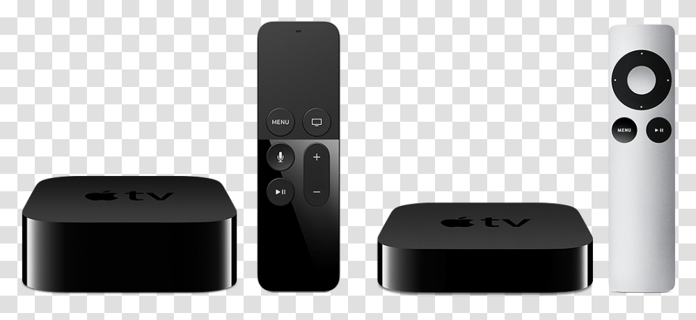 Apple Tv Remote Comparison, Electronics, Mobile Phone, Cell Phone, Remote Control Transparent Png