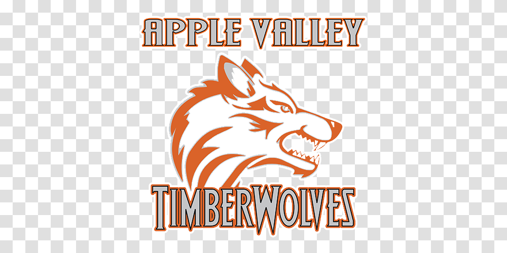 Apple Valley Timberwolves Apple Valley Timberwolves, Logo, Symbol, Text, Mammal Transparent Png