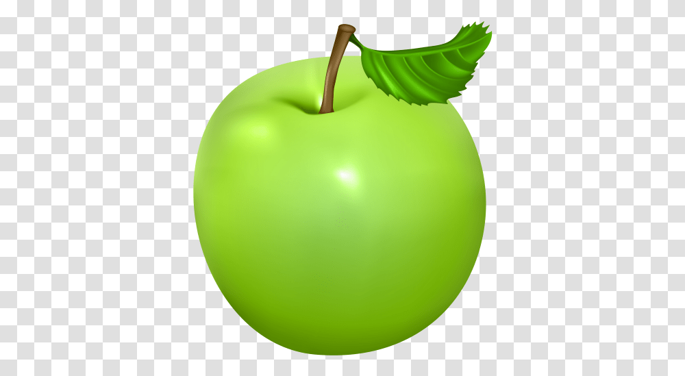 Apple Vector Clipart Clipart Green Apple, Tennis Ball, Sport, Sports, Plant Transparent Png