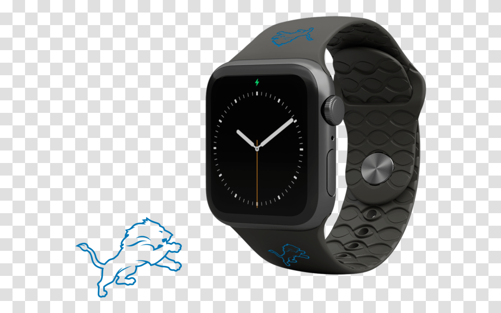 Apple Watch Band Nfl Detroit Lions Dallas Cowboys Band For Apple Watch, Wristwatch, Camera, Electronics Transparent Png