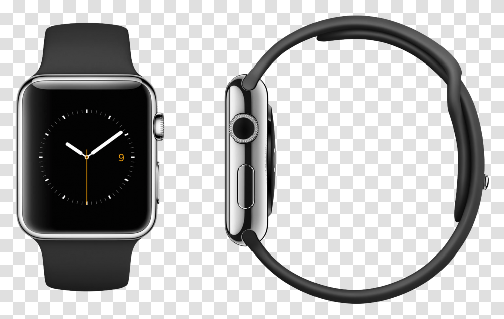 Apple Watch Images Iwatch Smart Apple Watch Silver Vs Space Grey, Wristwatch, Headphones, Electronics, Headset Transparent Png