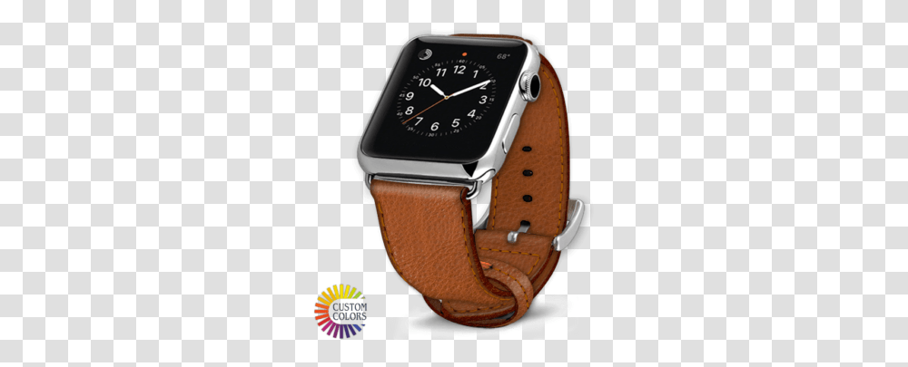 Apple Watch Leather Cases Collection Nicola Meyer Apple Watch Armband Custom, Wristwatch Transparent Png