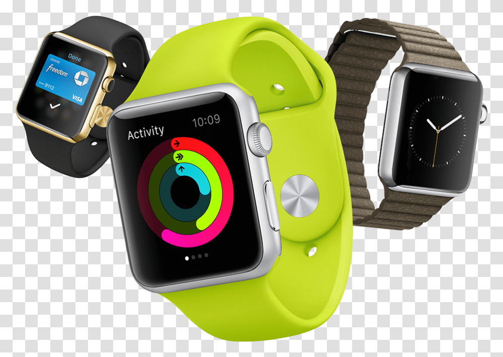 Apple Watch Products In The Growth Stage, Wristwatch, Digital Watch, Mouse, Hardware Transparent Png
