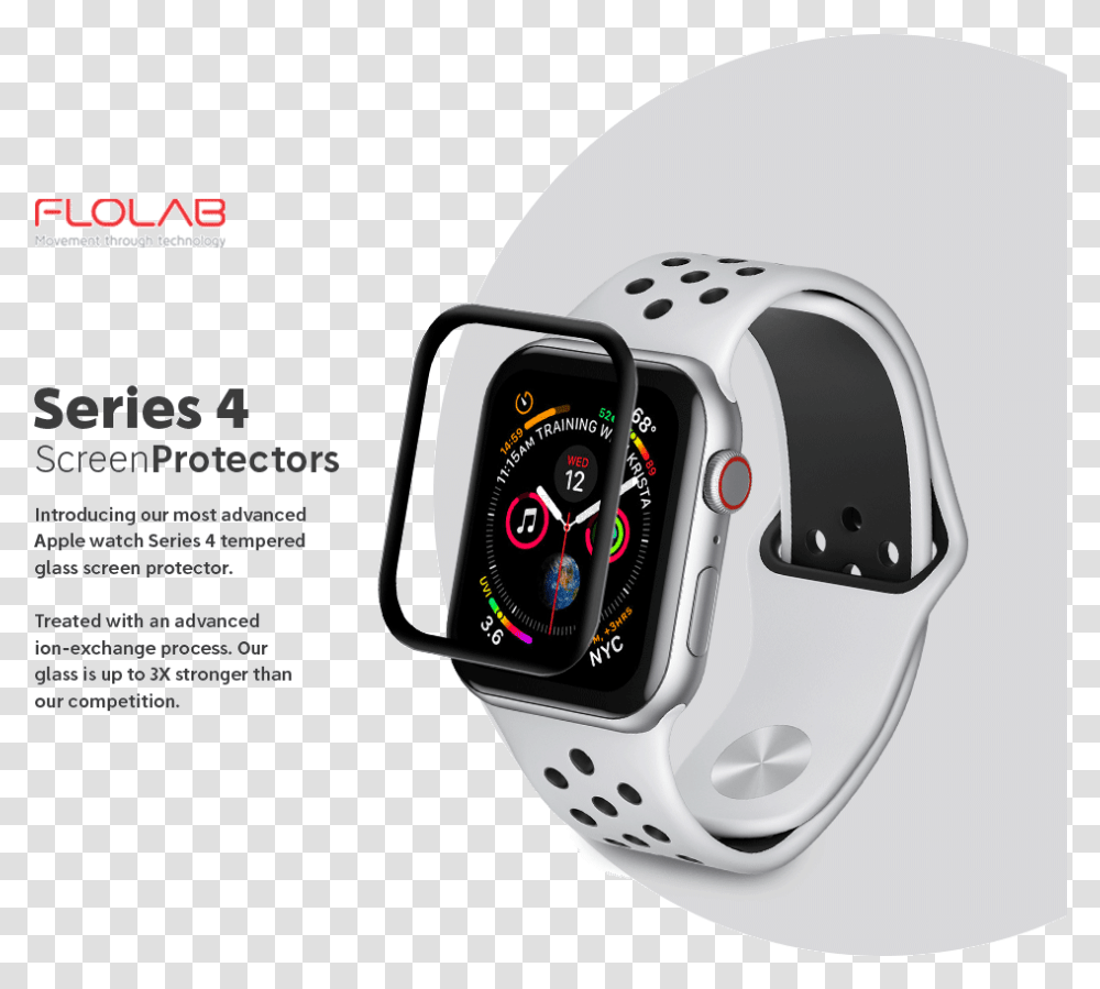 Apple Watch Screen Protector Series 4 Apple Watch Screen Protector, Wristwatch, Helmet, Clothing, Apparel Transparent Png