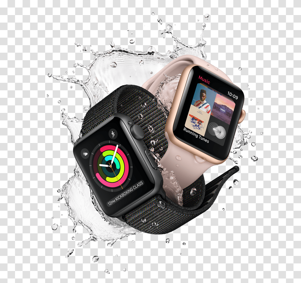 Apple Watch Series 3 Aesthetic, Mobile Phone, Electronics, Cell Phone, Wristwatch Transparent Png