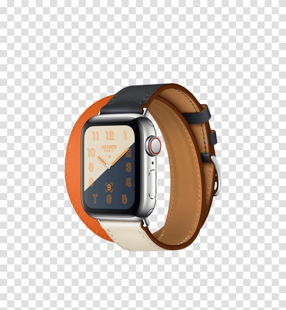 Apple Watch Series 4 Hermes Apple Watch Herms Series, Wristwatch, Ring, Jewelry, Accessories Transparent Png