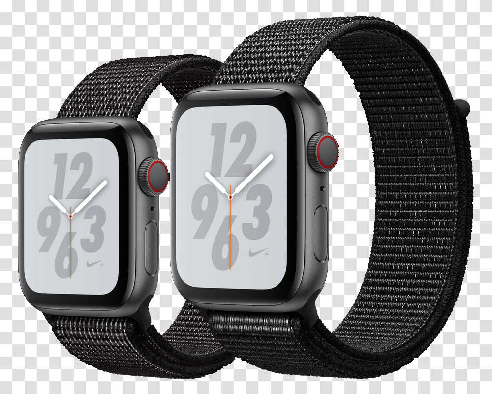 Apple Watch Series 4 Nike Gps Cellular Appleinsider Apple Watch Series 5 Cellular, Wristwatch, Headphones, Electronics Transparent Png