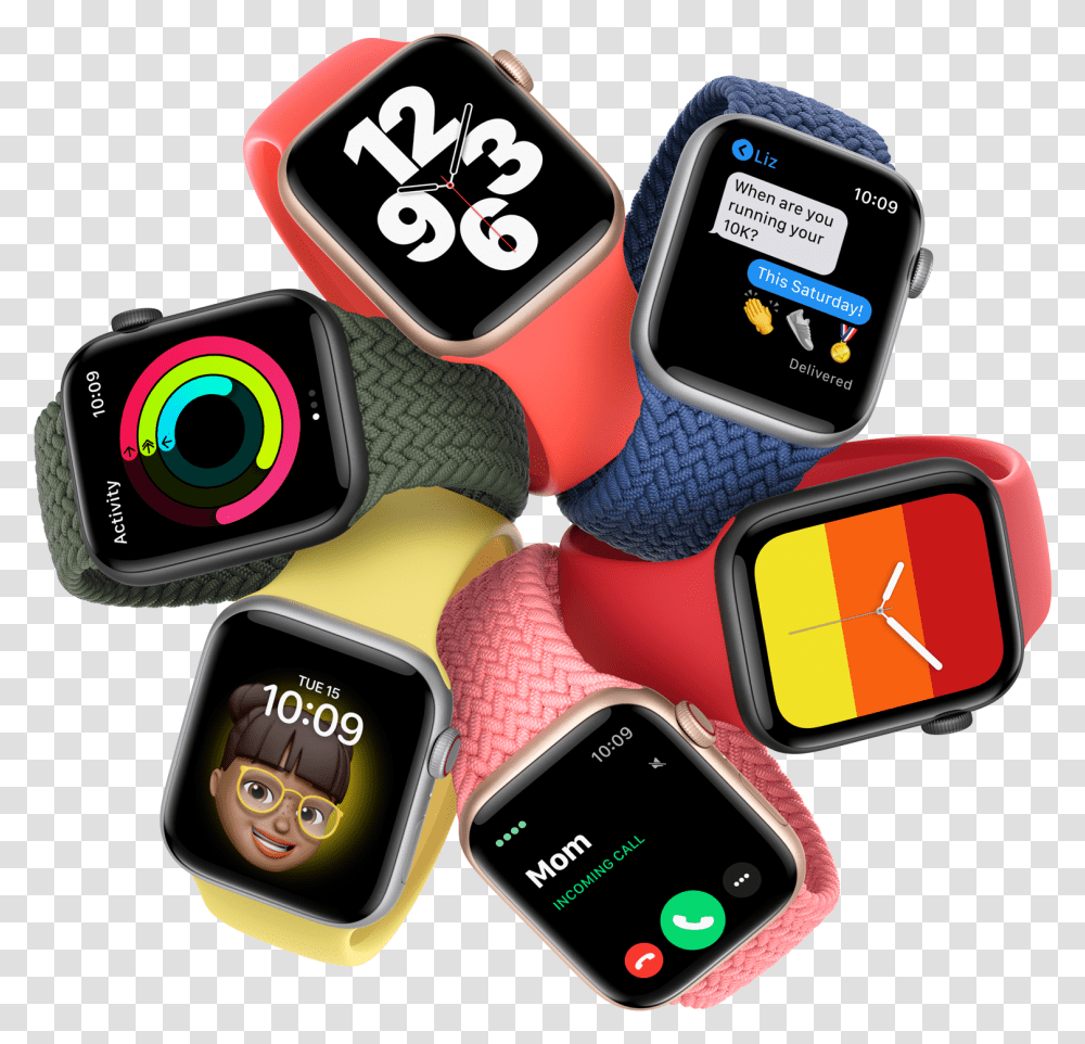 Apple Watch Series 5 Download Image Arts Apple Watch Series Se, Wristwatch, Mobile Phone, Electronics, Cell Phone Transparent Png