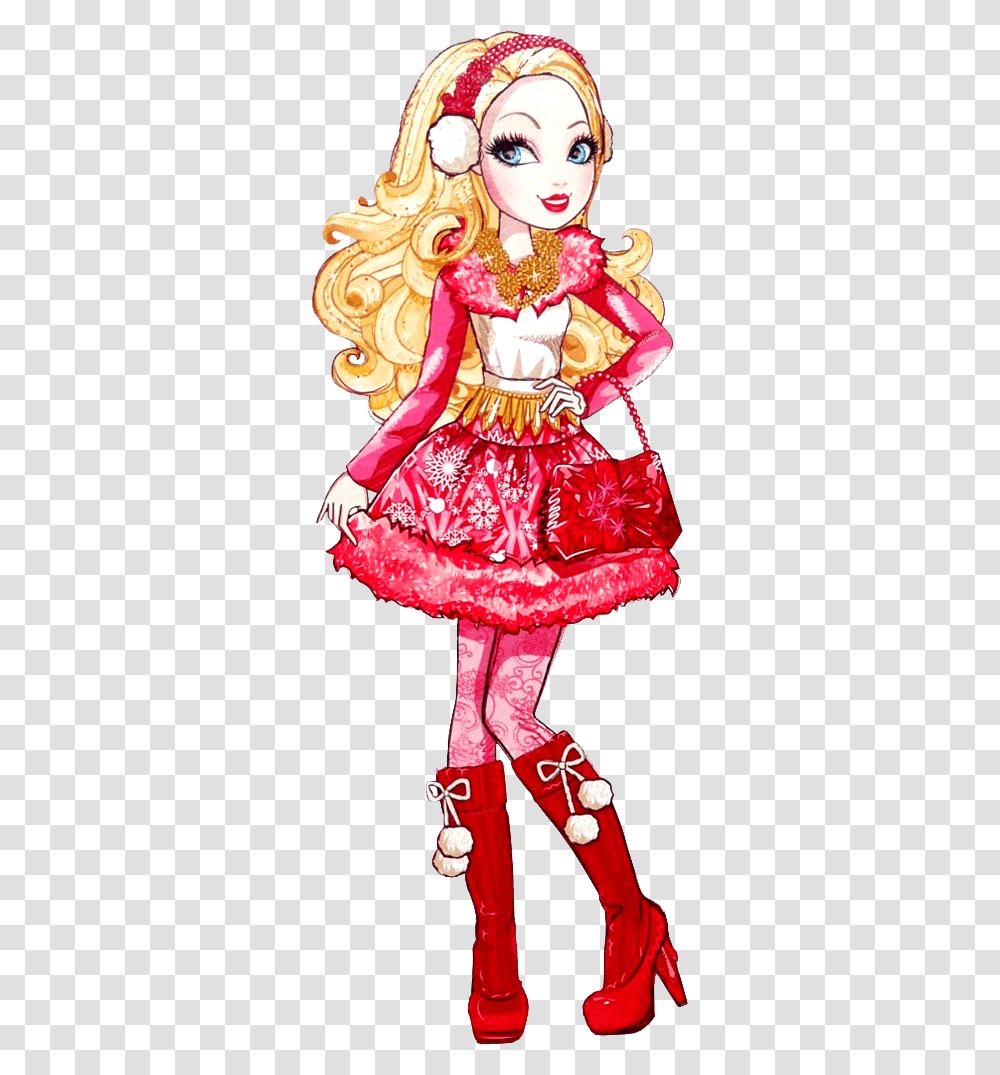 Apple White Ever After High Ever After High Epic Winter Characters, Performer, Person, Costume Transparent Png