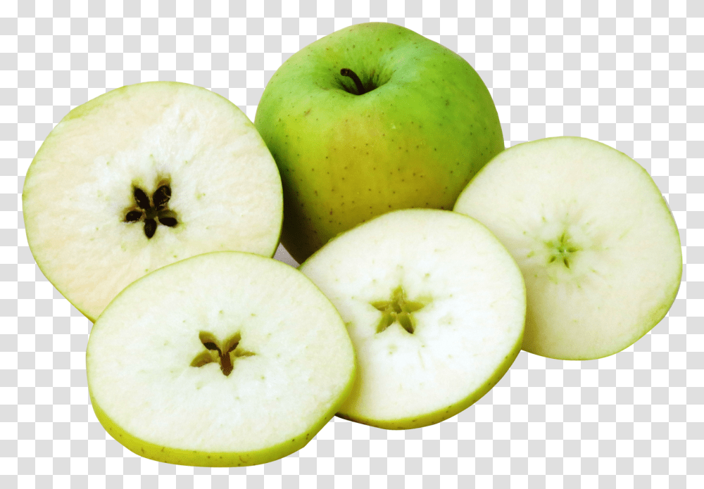 Apple With Slice Image, Plant, Fruit, Food, Egg Transparent Png