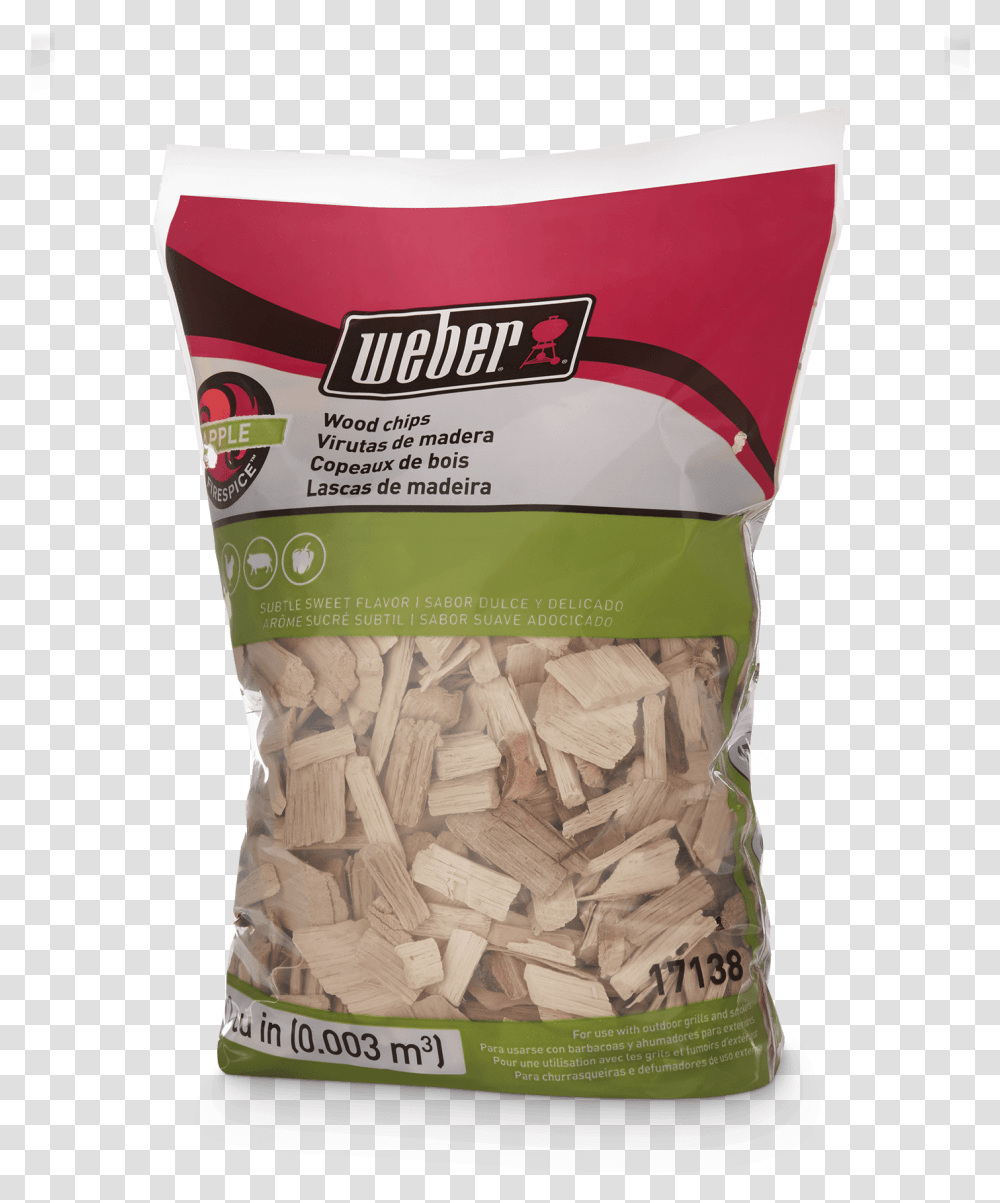 Apple Wood Chips View Weber Wood Chips, Diaper, Plant, Food, Cork Transparent Png
