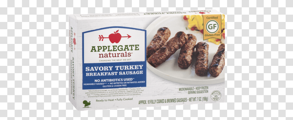 Applegate Naturals Classic Pork Breakfast Sausage, Food, Plant, Dessert, Meal Transparent Png