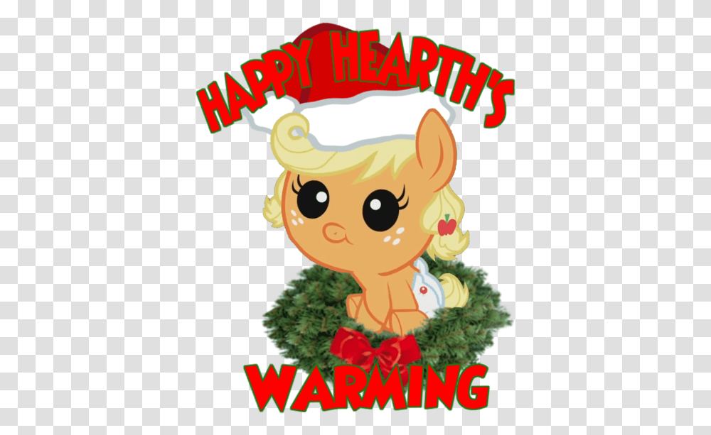 Applejack Baby Babyjack Baby Pony Christmas Fictional Character, Advertisement, Poster, Graphics, Art Transparent Png