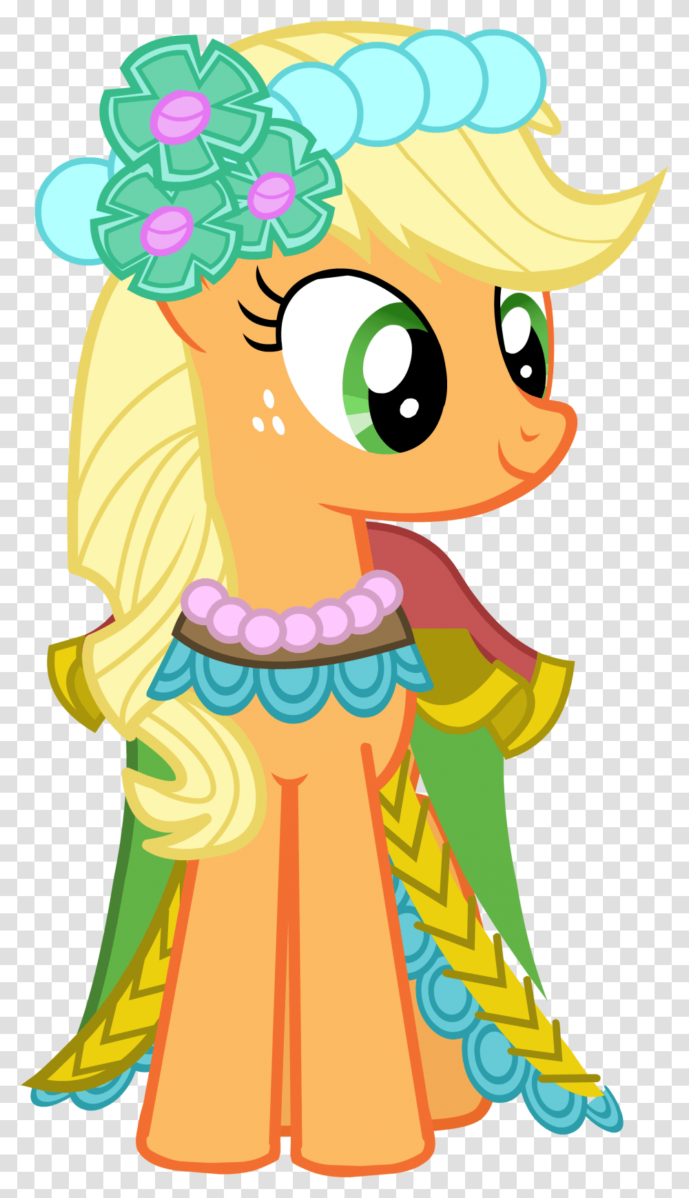 Applejack Bridesmaid Bridesmaid Dress Castle Creator My Little Pony Apple Jack, Mammal, Animal Transparent Png