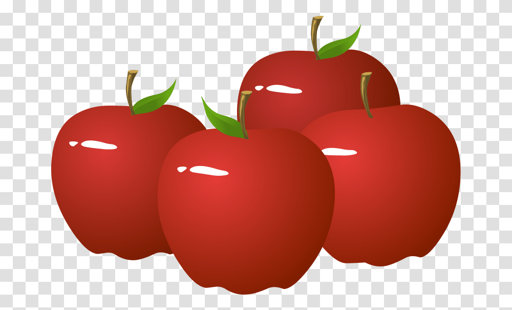 Apples Clip Art, Plant, Fruit, Food, Cherry Transparent Png