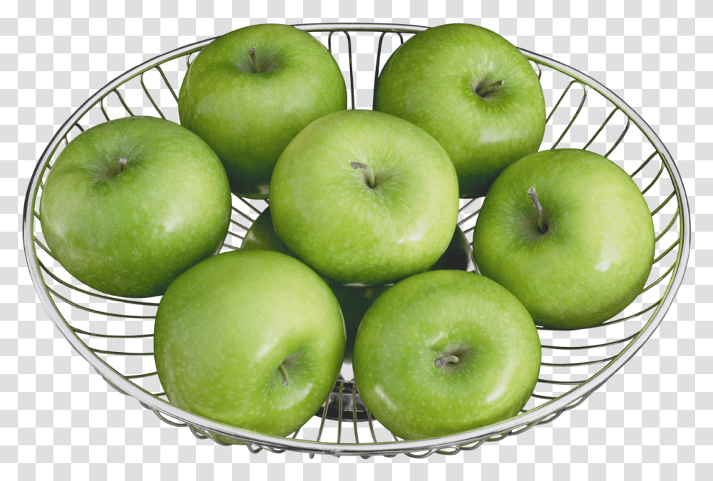 Apples In A Bowl Clipart, Plant, Fruit, Food Transparent Png