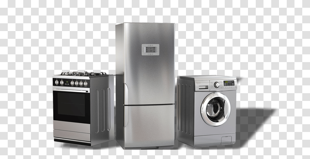 Appliance Repairs Stove Fridge And Washing Machine, Refrigerator, Washer Transparent Png