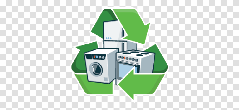 Appliances Clipart, Recycling Symbol Transparent Png