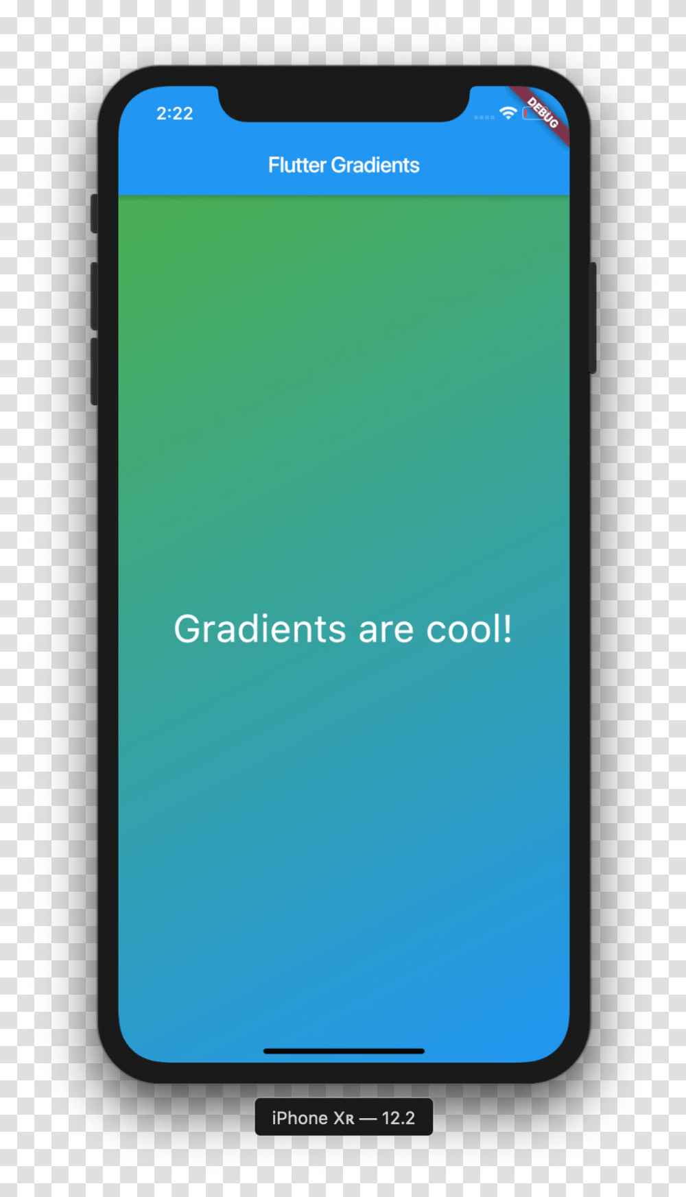 Application Flutter Gradient Background Color, Mobile Phone, Electronics, Cell Phone, Iphone Transparent Png