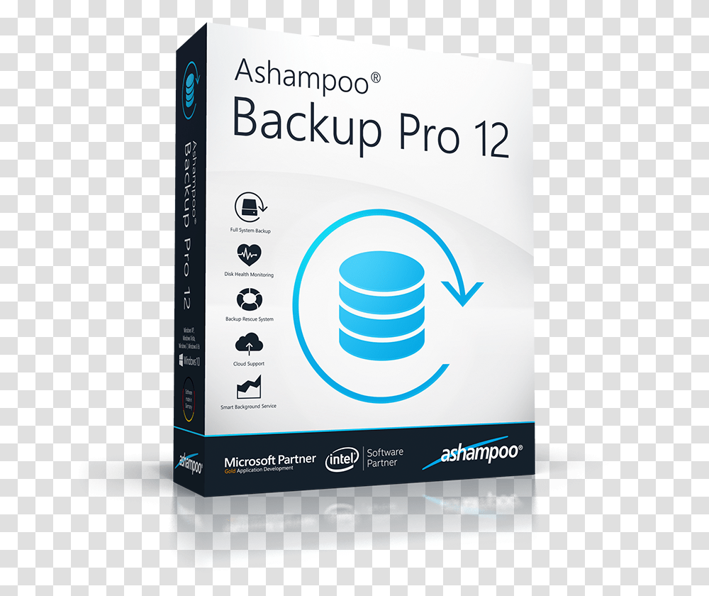 Applications Windows 7 Ashampoo Backup Pro 12, Label, Text, Computer, Electronics Transparent Png