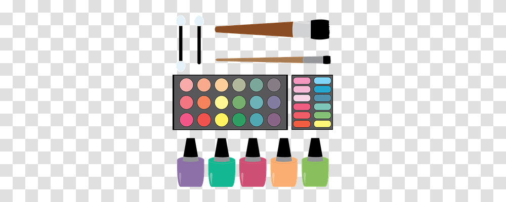 Applicators Person, Palette, Paint Container, Cosmetics Transparent Png