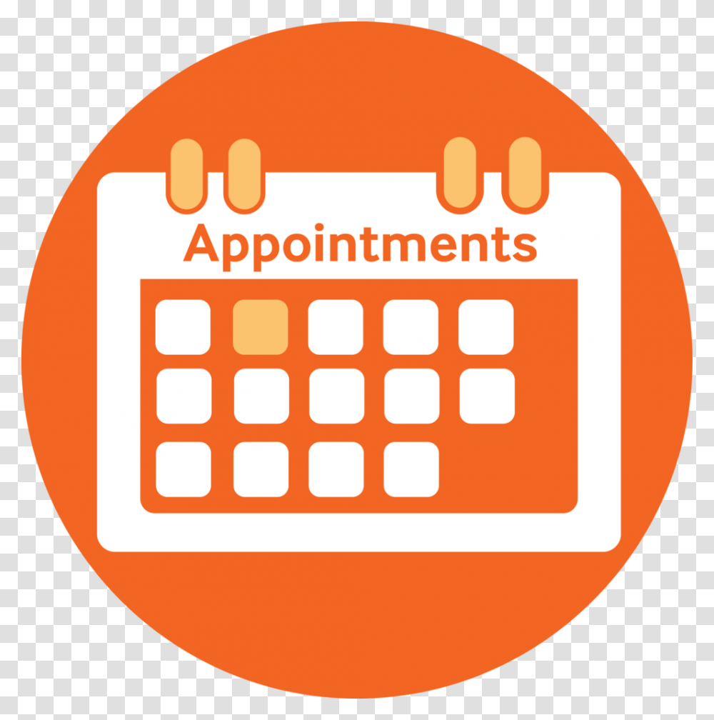 Appointment Circle Book In Advance Icon, Label, Word, Urban Transparent Png