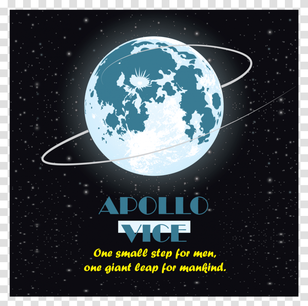 Appolo Vice Dribble Earth, Poster, Advertisement, Outer Space, Astronomy Transparent Png