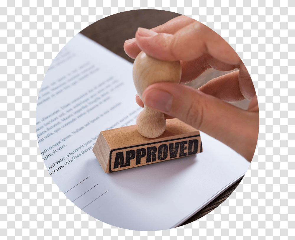 Approval Stamp Hand, Person, Human, Wax Seal Transparent Png