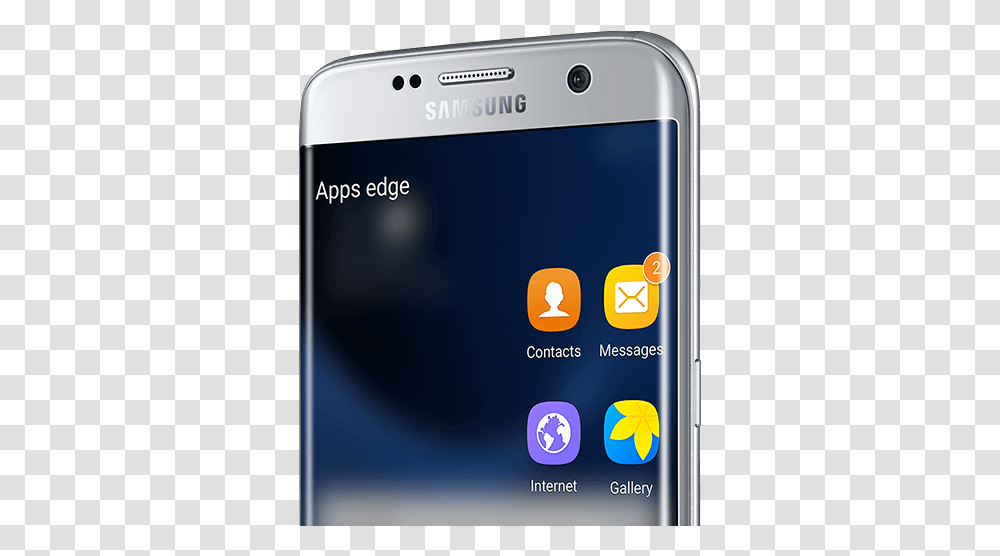 Apps Edge Panel Showing On Galaxy S7 Edges Edge Screen Samsung Galaxy, Mobile Phone, Electronics, Cell Phone, Iphone Transparent Png