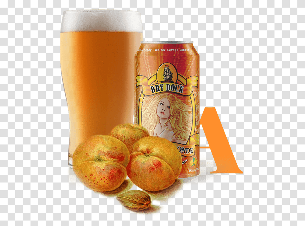 Apricot Blonde Apricot Ale Dry Dock Brewing Co., Glass, Plant, Beverage, Drink Transparent Png