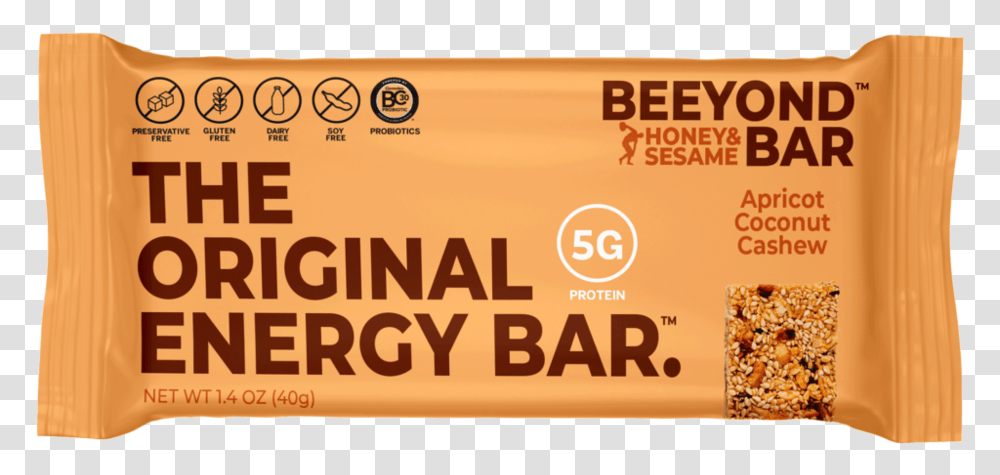 Apricot Coconut Cashew Beeyond Bar, Paper, Ticket Transparent Png