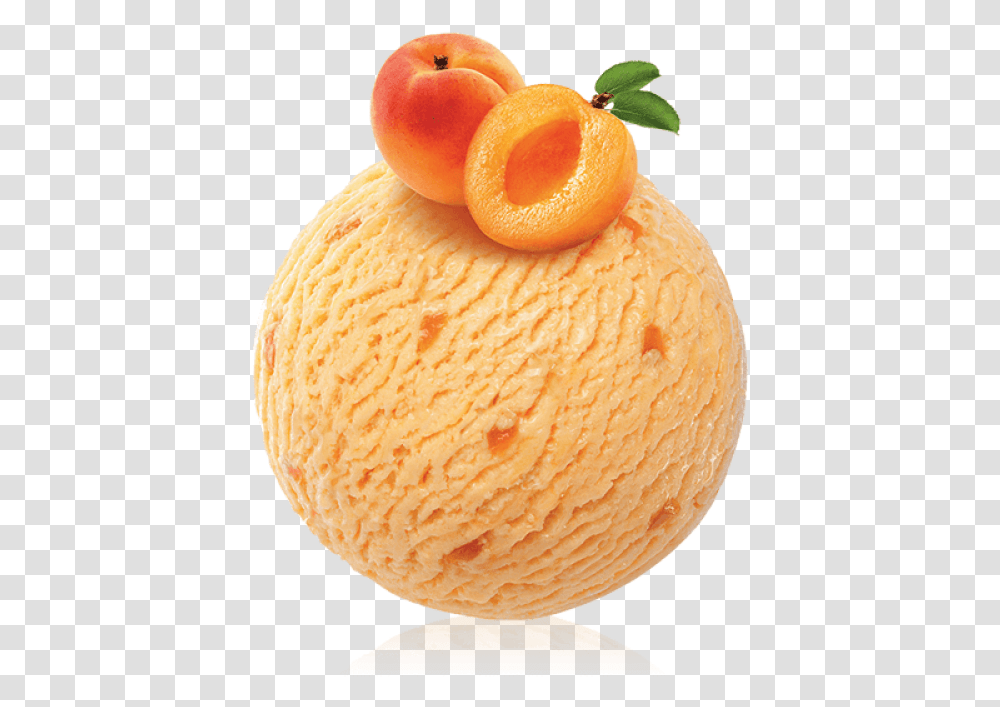 Apricot Ice Cream Download Movenpick Milk Ice Cream, Produce, Food, Fruit, Plant Transparent Png