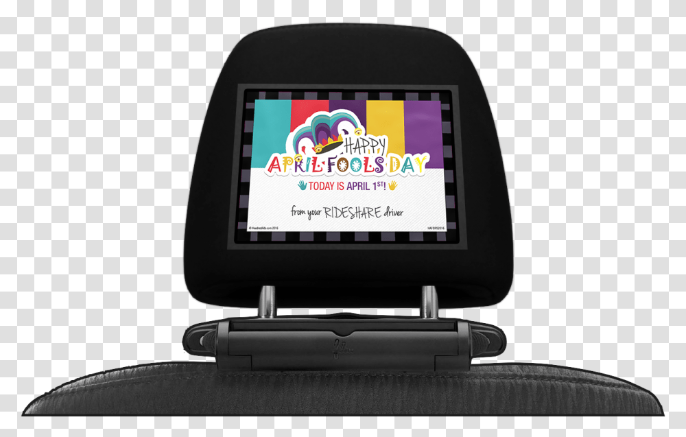 April Fool's Day Happy New Year Uber, Cushion, Headrest, Mobile Phone, Electronics Transparent Png