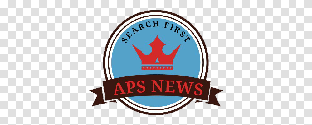 Aps News Search Badge, Label, Logo Transparent Png
