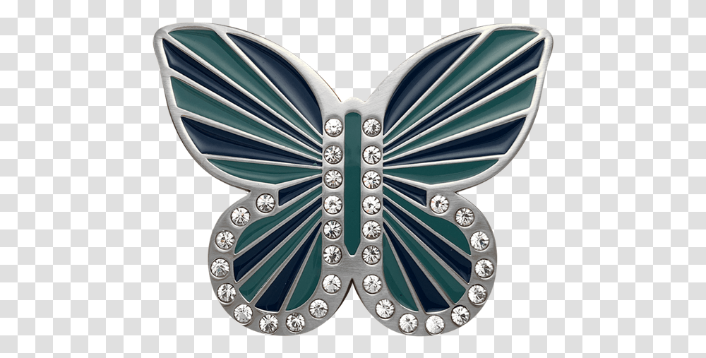 Aqua Blue Butterfly Buckle Lycaena, Emblem, Symbol, Ornament Transparent Png