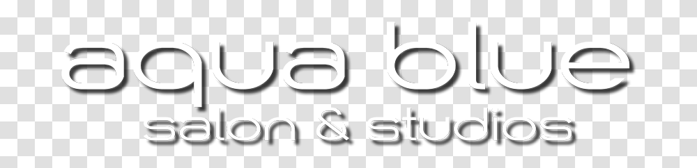 Aqua Blue Salon Logo Graphics, Number, Alphabet Transparent Png