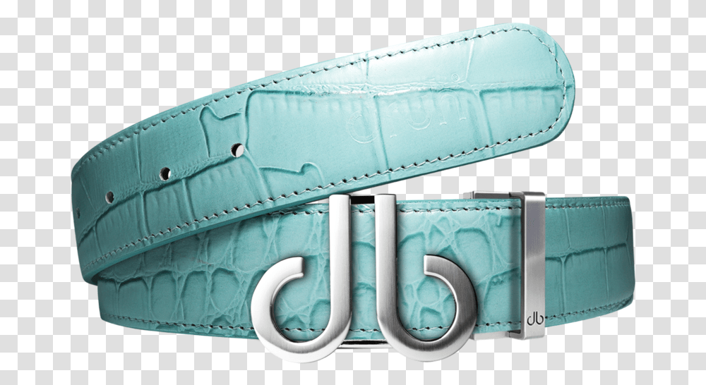 Aqua Crocodile Leather Designer Golf Belt Mens Navy Leather Golf Belt, Strap, Accessories, Accessory, Buckle Transparent Png