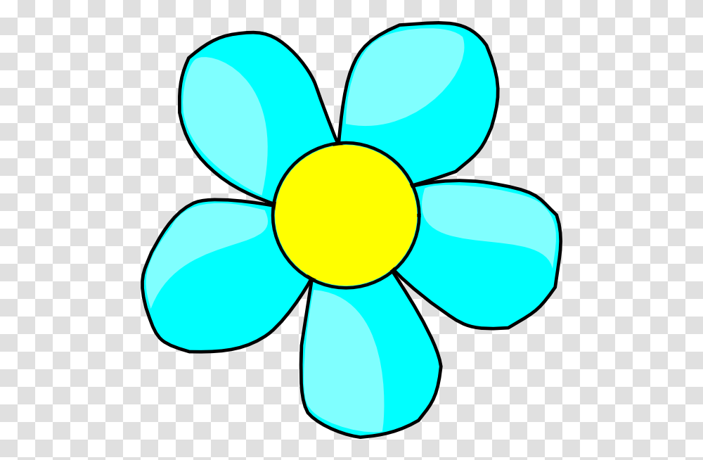 Aqua Flower Clipart, Light, Ball Transparent Png